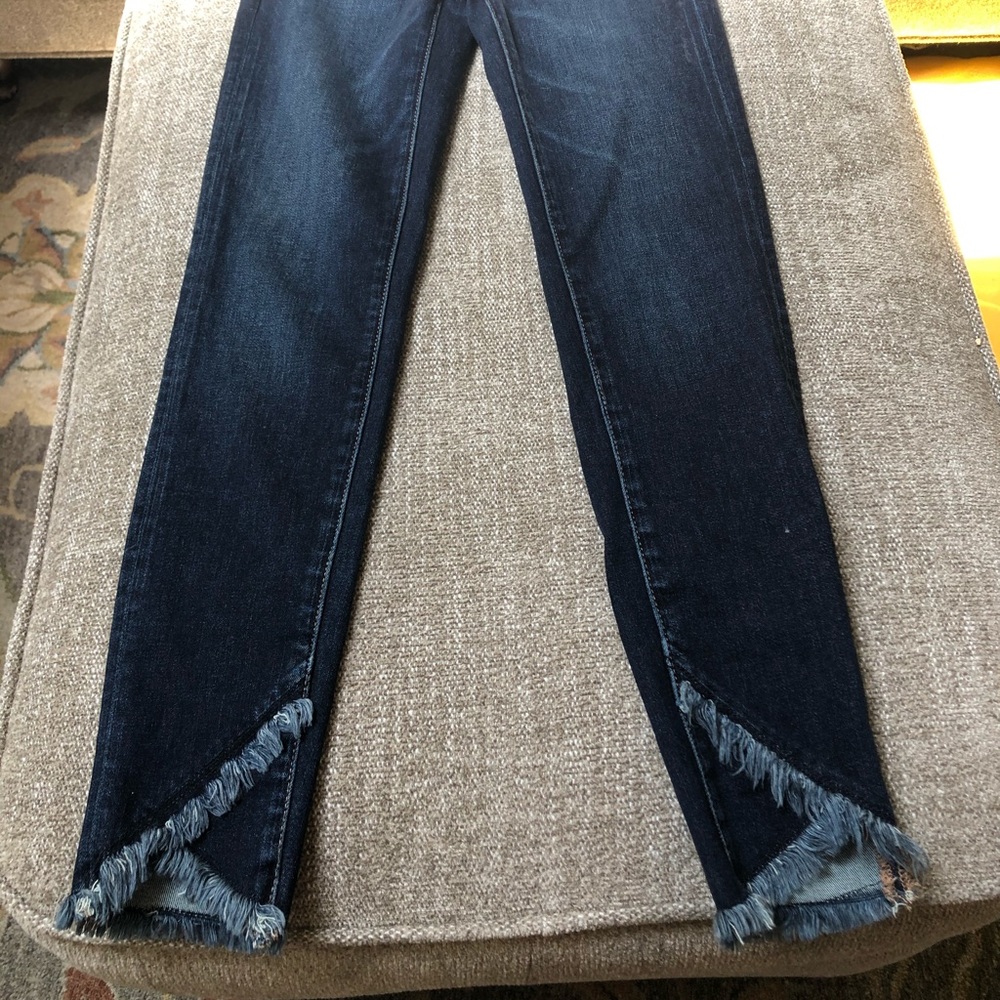 Dark wash jeans from American Eagle